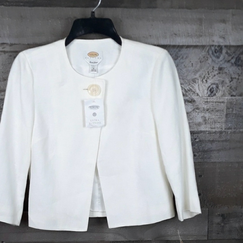 Talbots Ivory Women's Suit Jacket